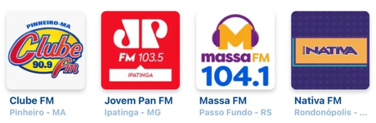 Nativa FM, Jovem Pan FM, Clube FM e Massa FM contam com estreias nesta segunda-feira (31)