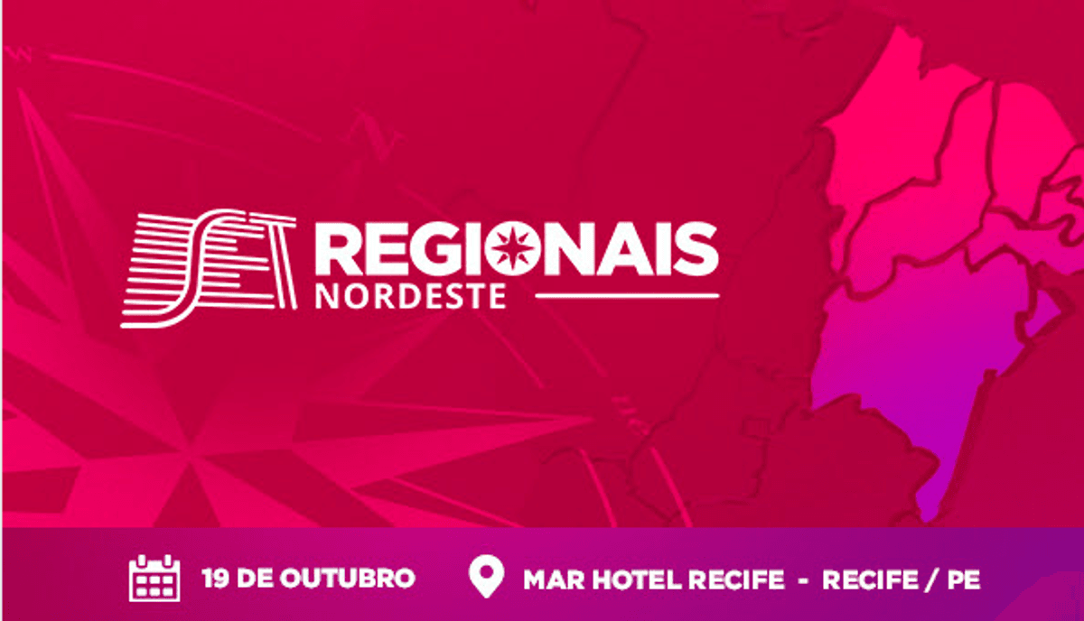 SET divulga programação para a próxima edição do SET Nordeste, que será realizado nesta quinta-feira (19)