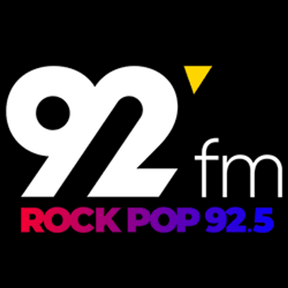 Logo 92 FM Rock Pop