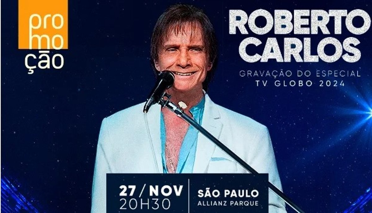 Novabrasil FM realiza promoção para levar ouvintes ao show de Roberto Carlos em São Paulo