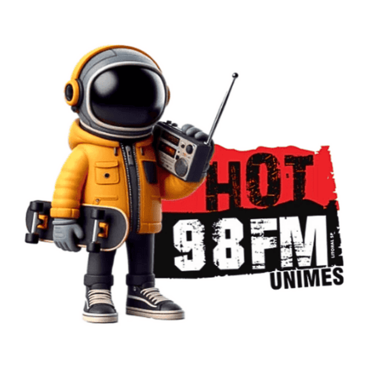 Logo Hot 98 FM Unimes