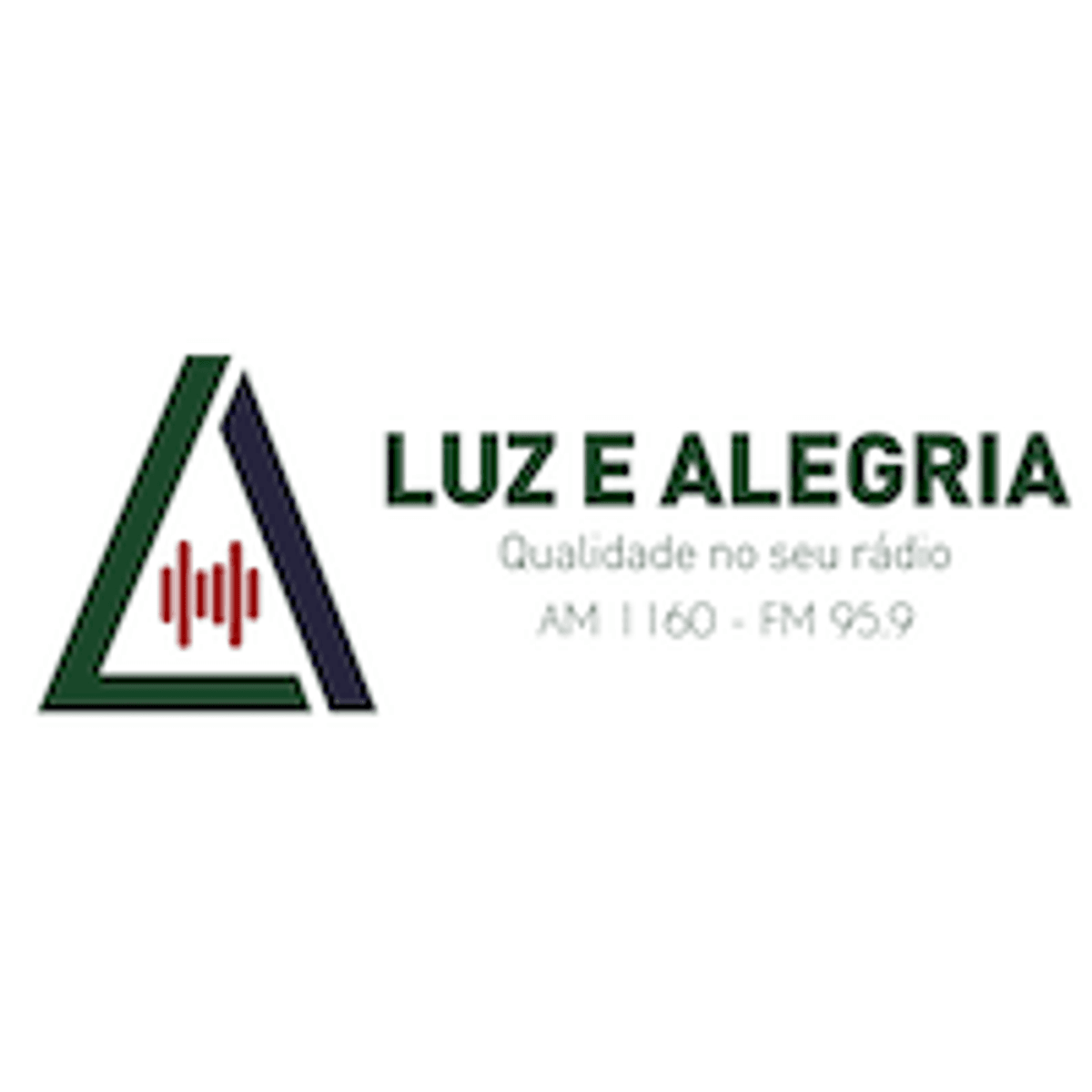 Logo 95.9 FM Luz e Alegria