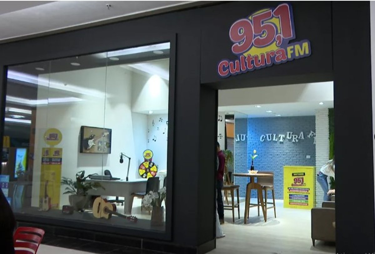 Cultura FM inaugura estúdio em shopping center de Uberlândia (MG)