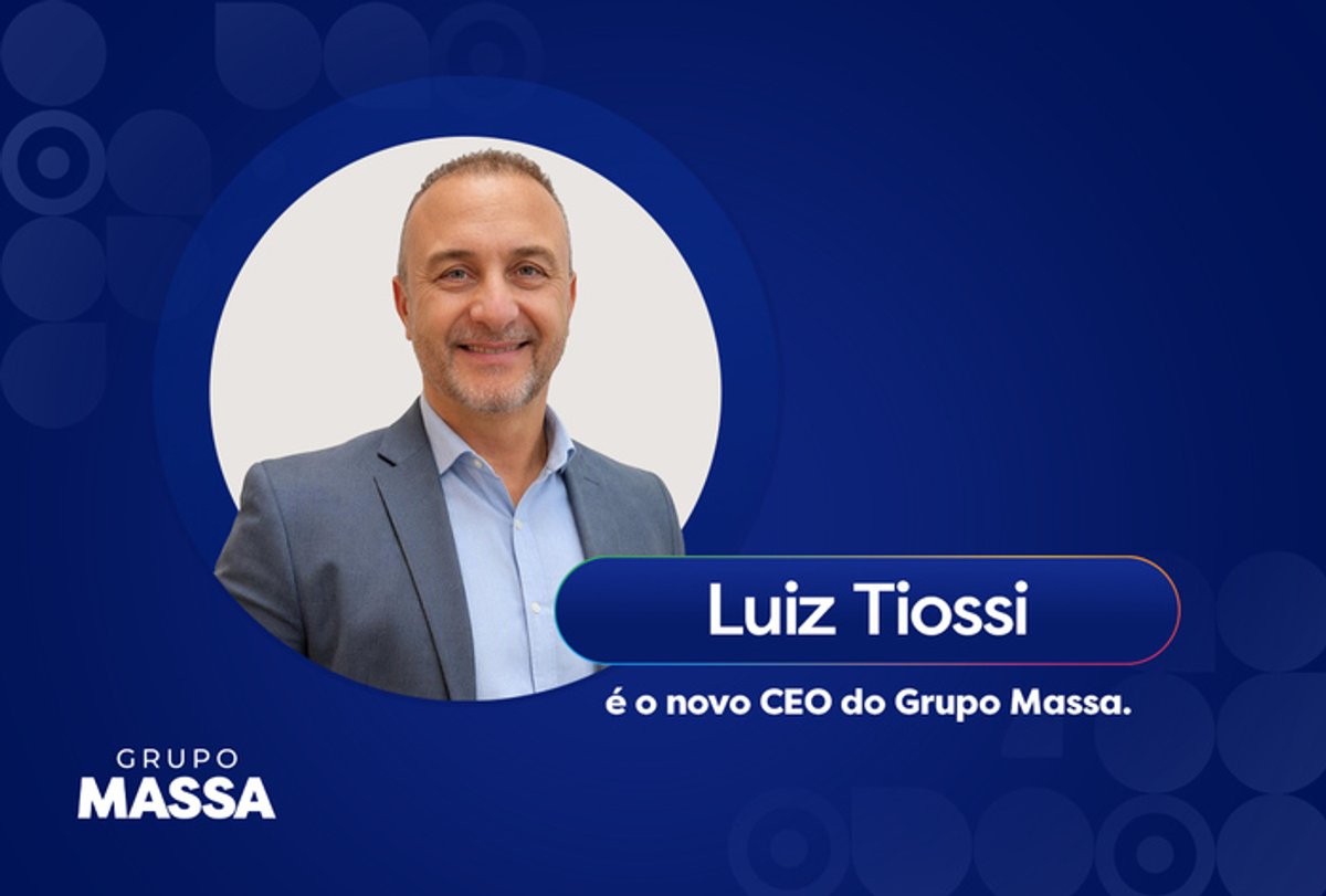Grupo Massa anuncia Luiz Tiossi como novo CEO em reestruturação de sua governança