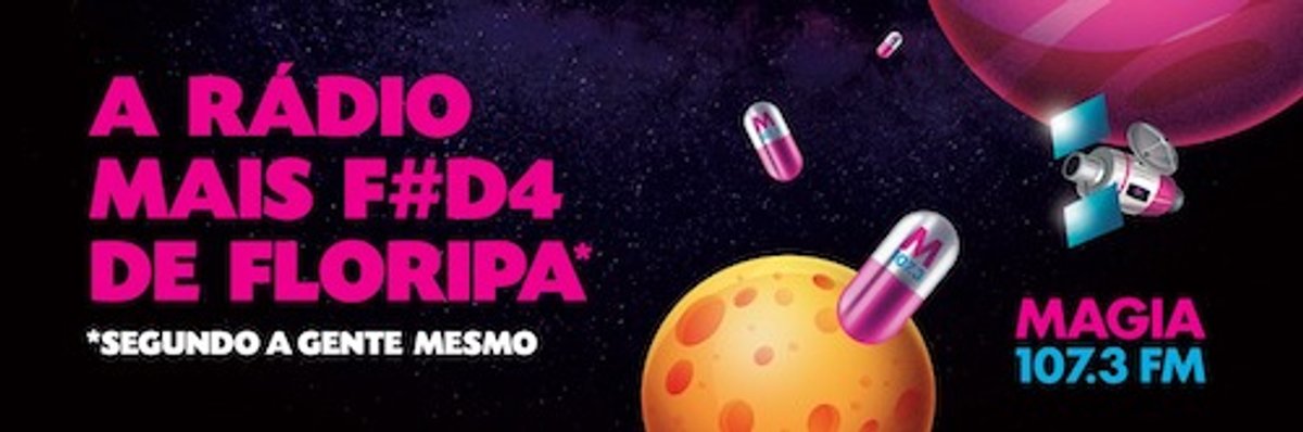 Magia FM lança nova campanha em outdoors de Florianópolis e região
