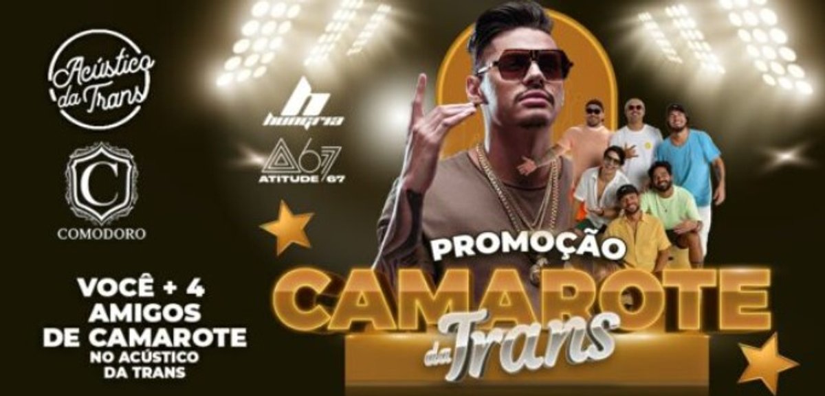 Transcontinental FM sorteia ouvinte com acompanhantes para camarote no Acústico da Trans