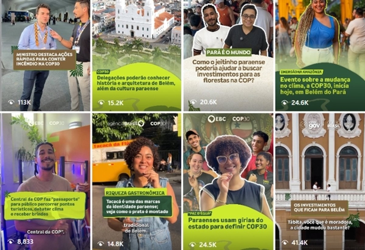 EBC e emissoras da Amazônia fortalecem comunicação pública na COP30 com cobertura colaborativa