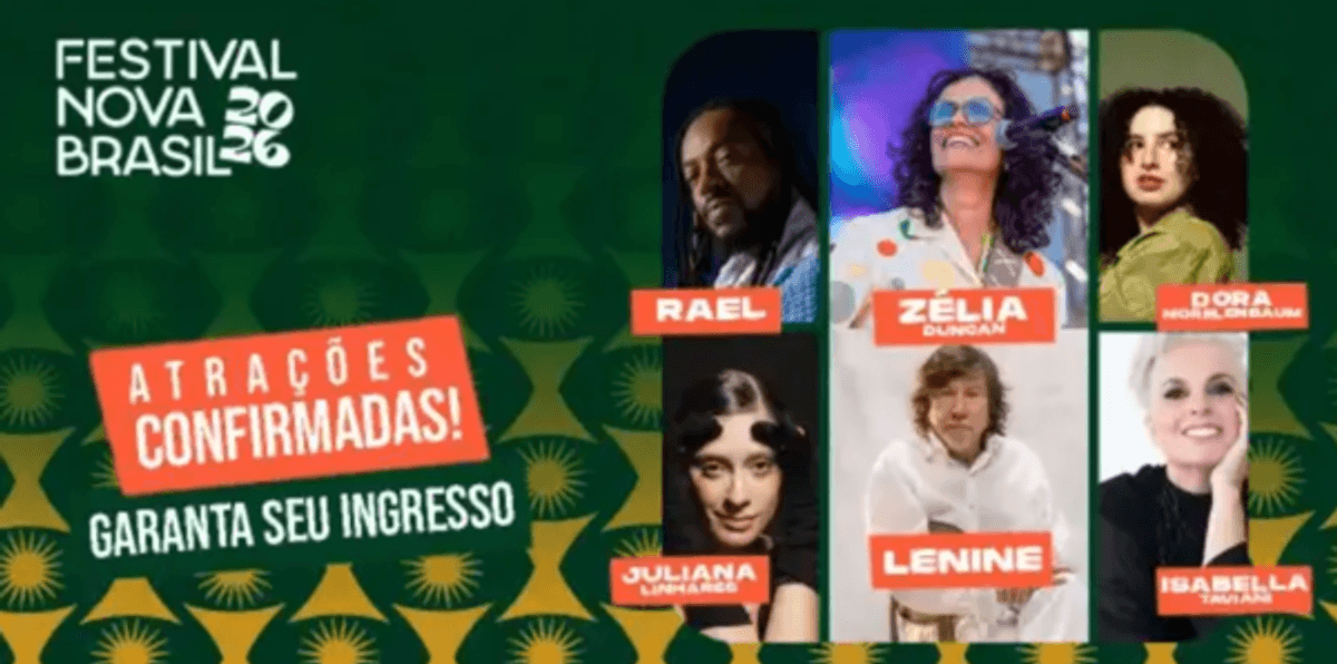 Novabrasil FM confirma Fernanda Abreu no Festival Novabrasil 2026, em São Paulo
