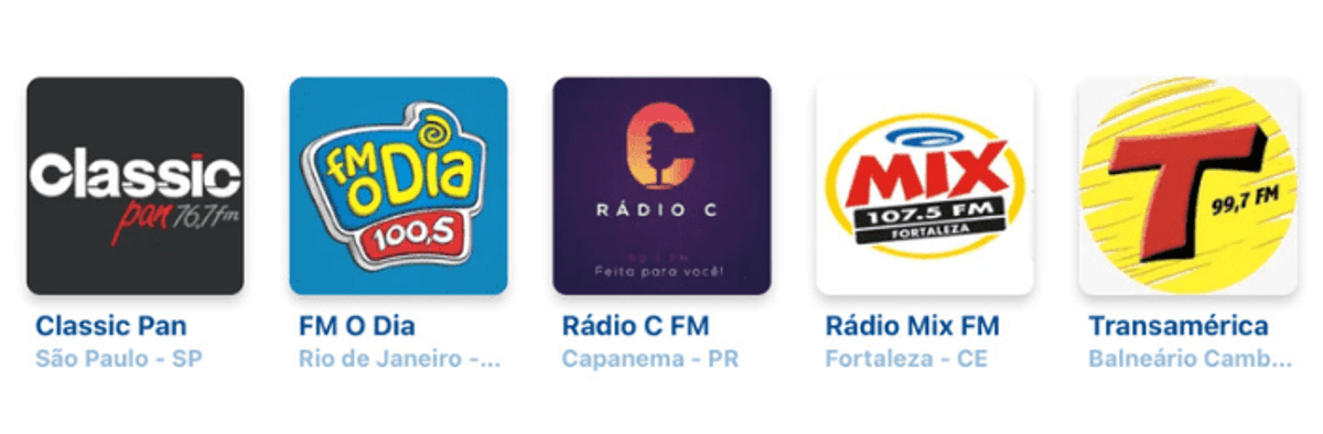 FM O Dia, Classic Pan, Rádio Mix FM e Transamérica são as novidades de setembro
