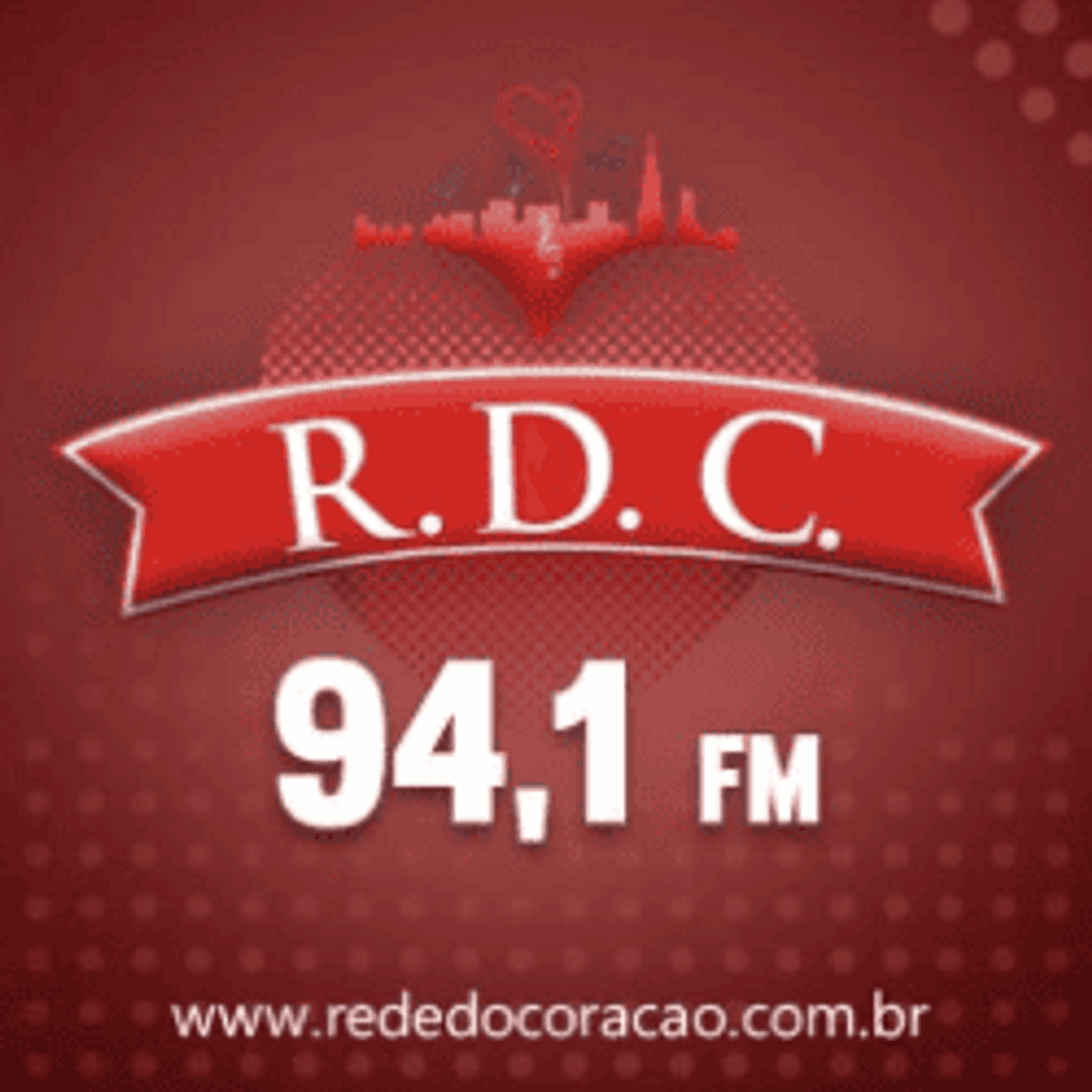 Logo R.D.C. / Deus é Amor