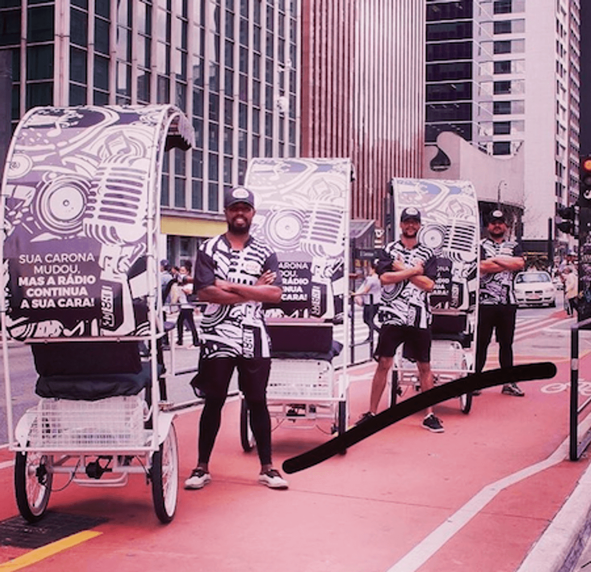 Mix FM realiza projeto "Carona Verde" para pedestres de São Paulo