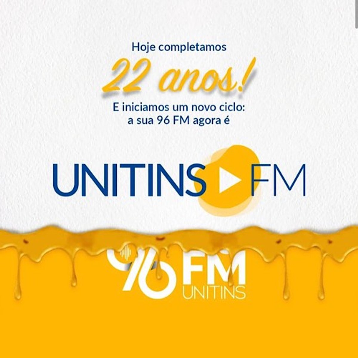 Unitins FM passa a ser a nova marca da até então 96 FM de Palmas (TO)