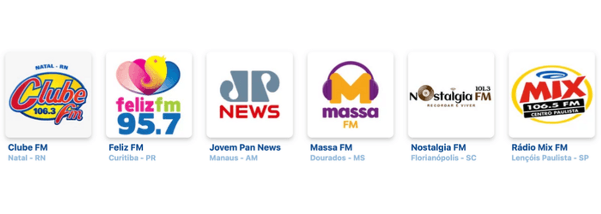Clube FM, Jovem Pan News, Rádio Mix FM, Massa FM, Feliz FM e Nostalgia FM movimentam o dial no começo do mês