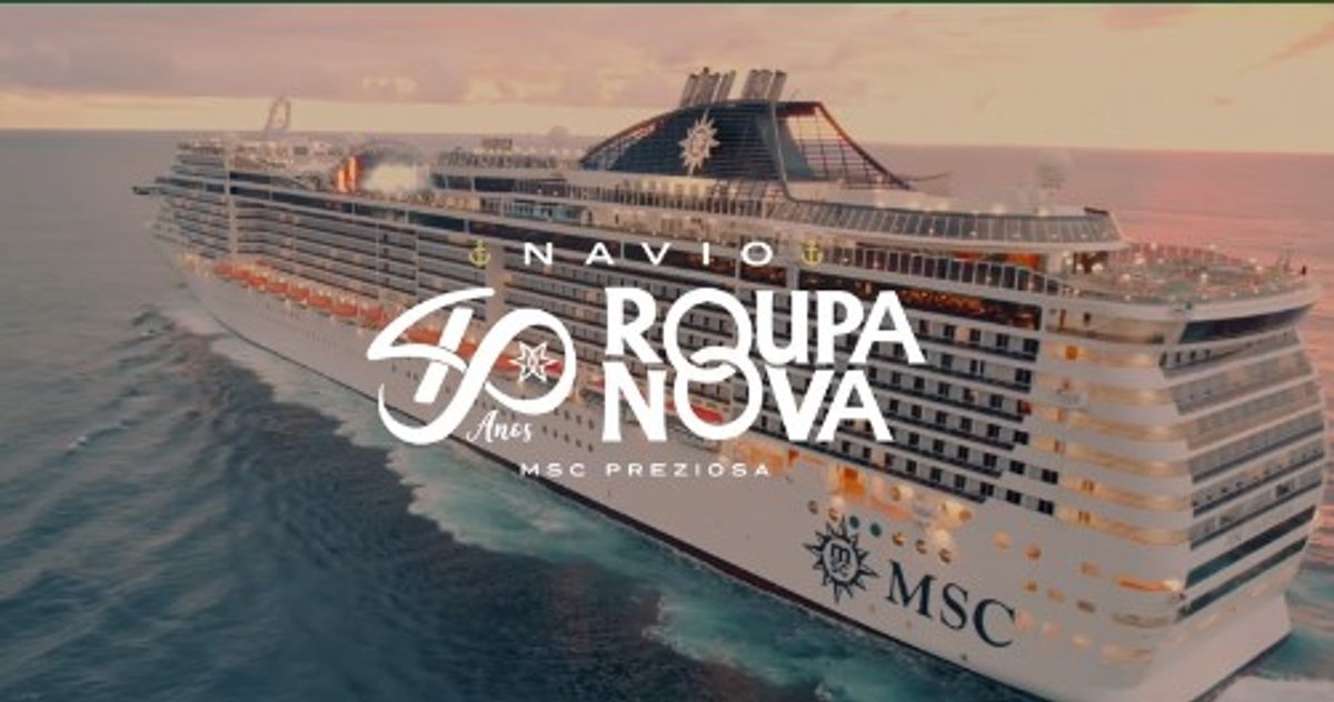 Novabrasil FM realiza promoção para levar ouvintes para cruzeiro com o grupo Roupa Nova