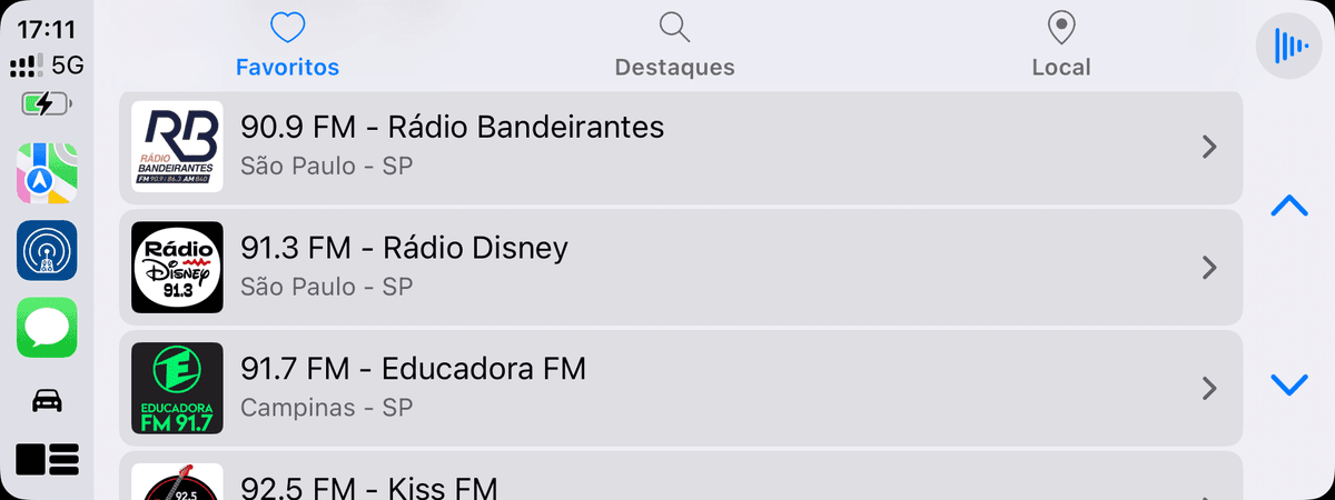 App tudoradio.com chega ao Apple CarPlay e muda o modo de ouvir rádio via streaming nos carros