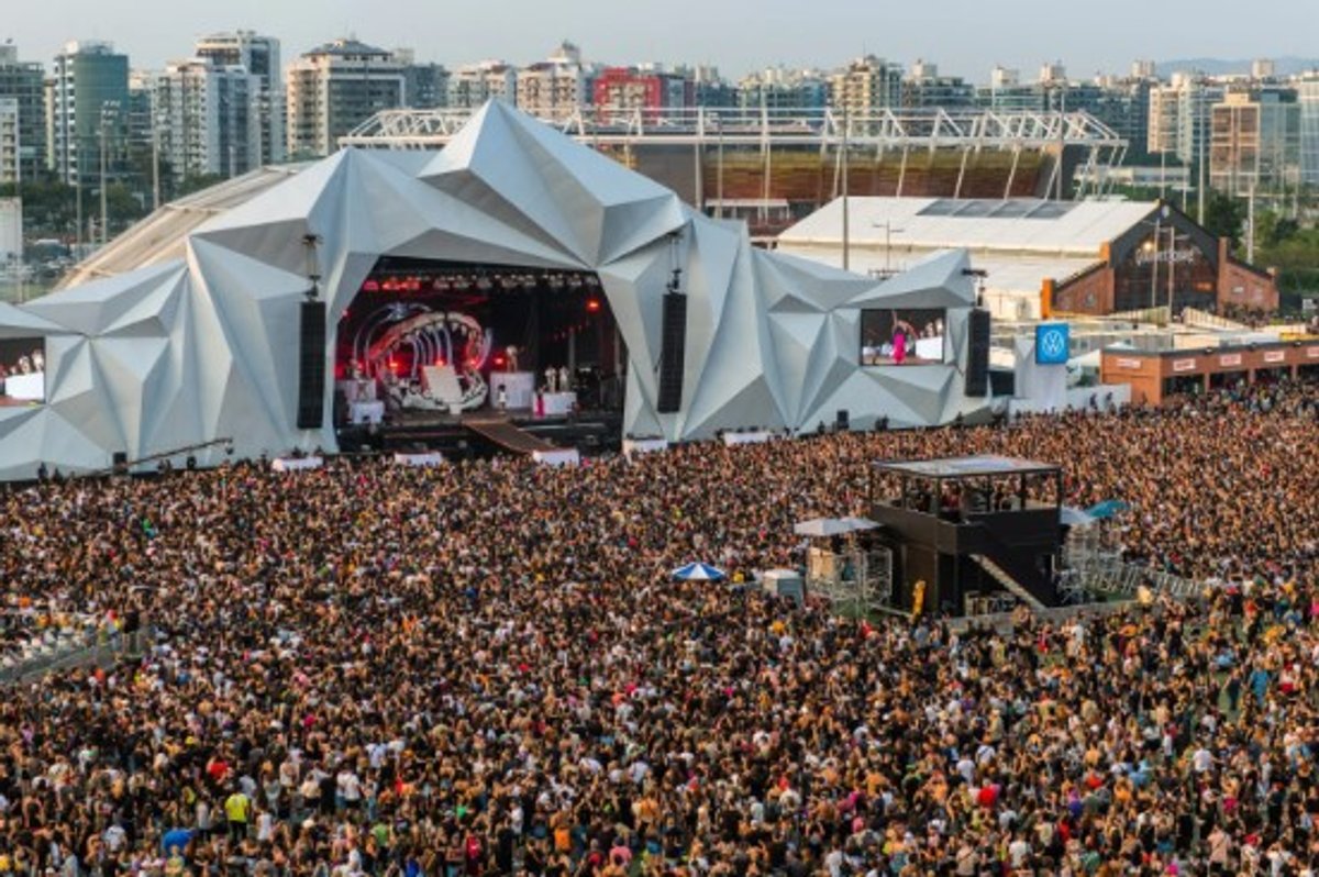 Bossa Nova Mall é ponto fixo de serviço de transporte para o Rock in Rio 2024