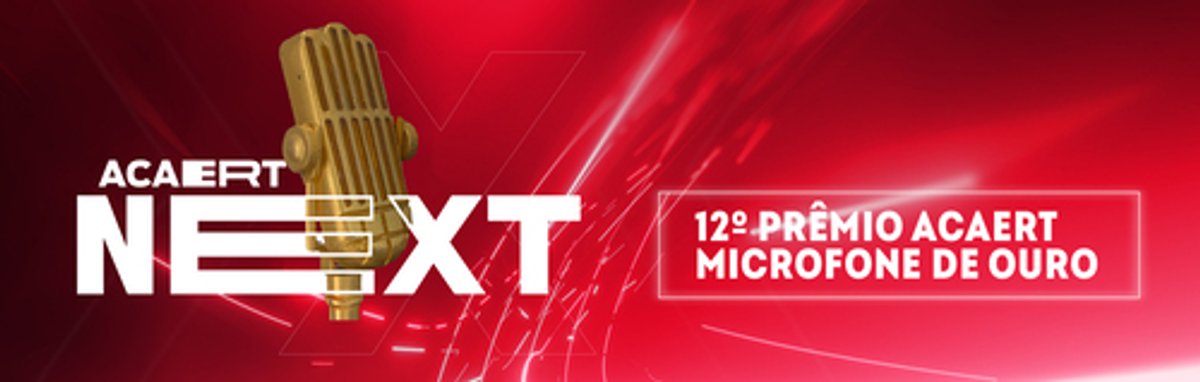 Finalistas do Prêmio ACAERT - Microfone de Ouro são divulgados; concurso segue para a próxima etapa