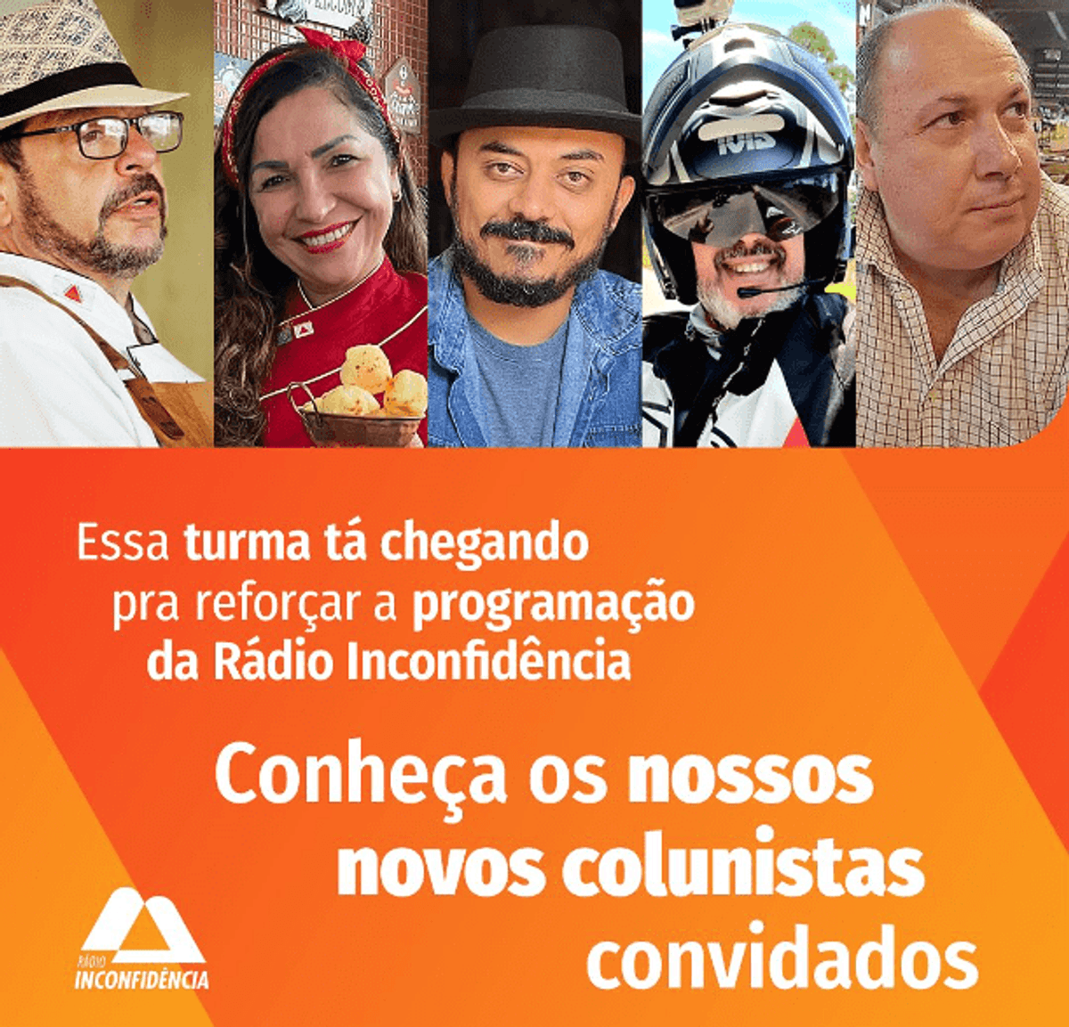 Rádio Inconfidência reforça conteúdo na programação com novos colunistas em Belo Horizonte