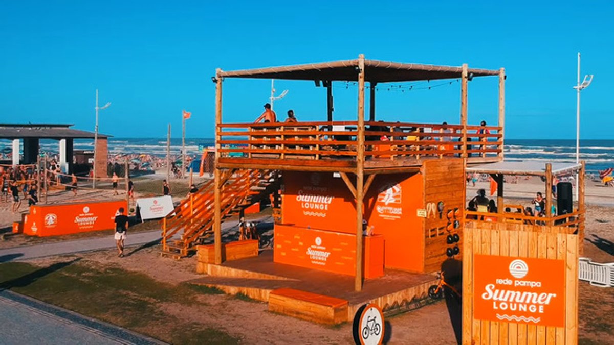 Rede Pampa realiza Summer Lounge no litoral gaúcho até 20 de março