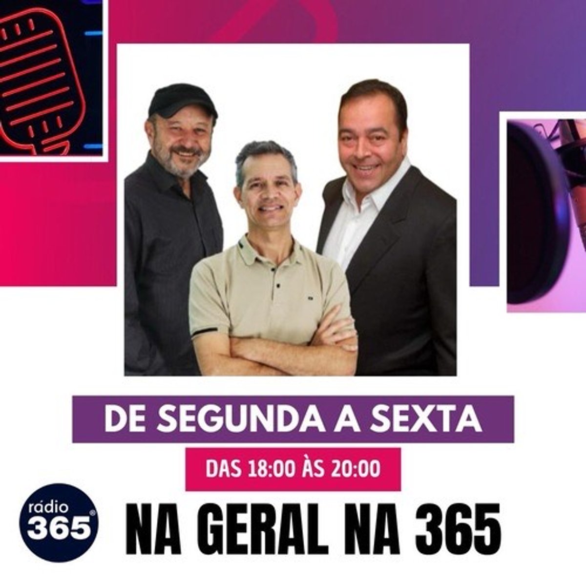 Programa Na Geral retorna ao ar com estreia na Rádio 365