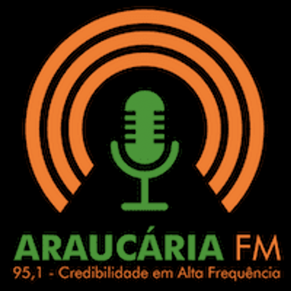 Logo Araucária FM