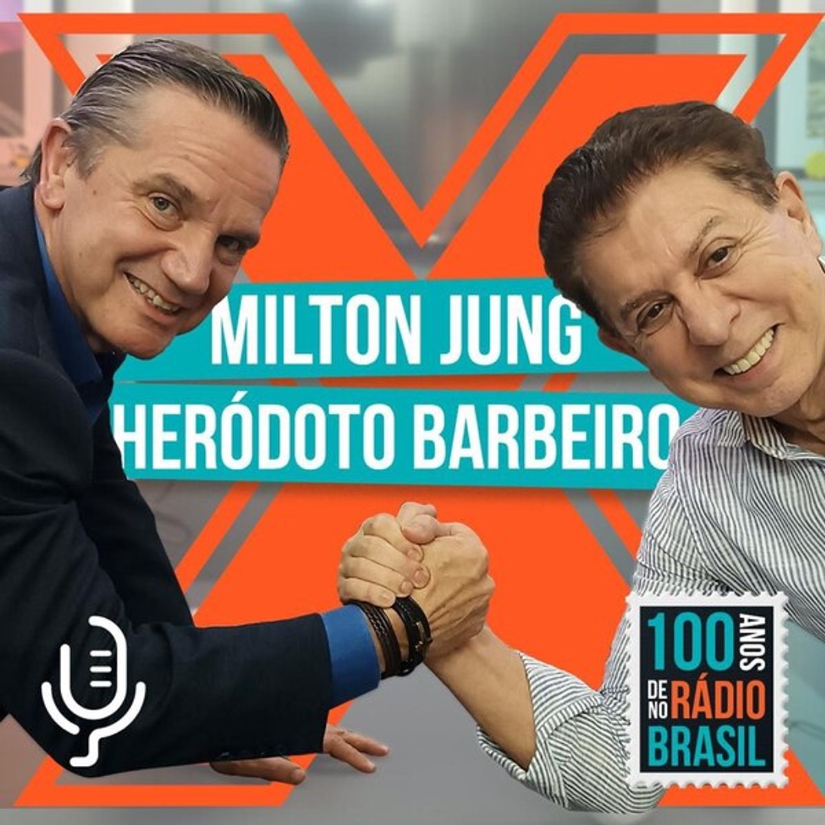 Heródoto Barbeiro e Milton Jung fazem parte série especial sobre os 100 anos de rádio no Brasil