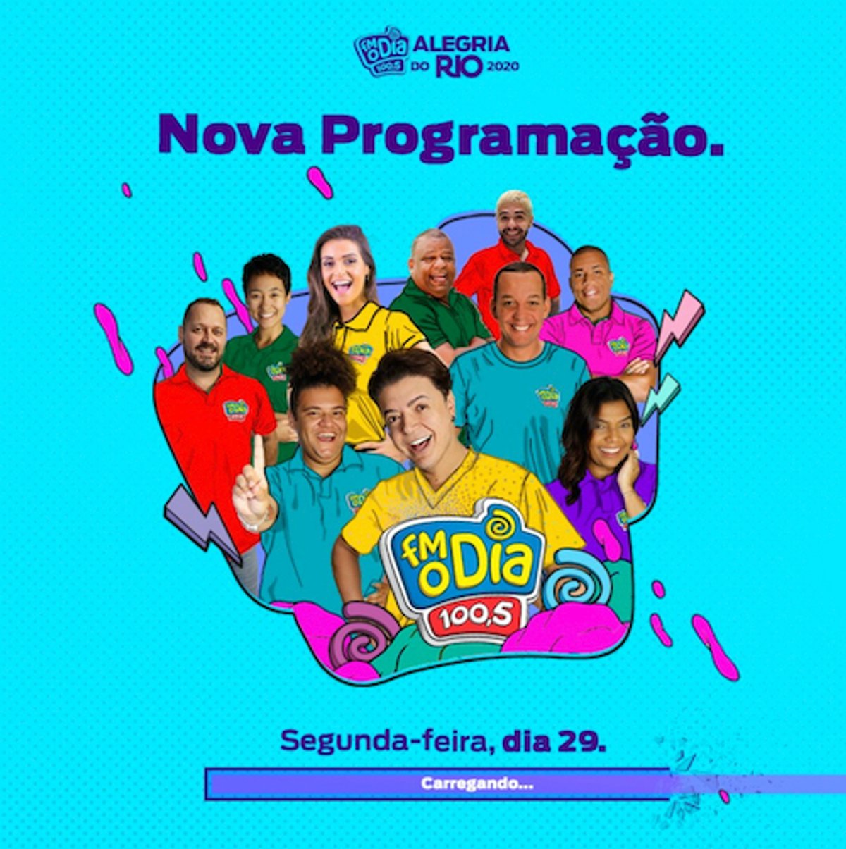 FM O Dia terá nova programação a partir de segunda-feira (29) no Rio de Janeiro