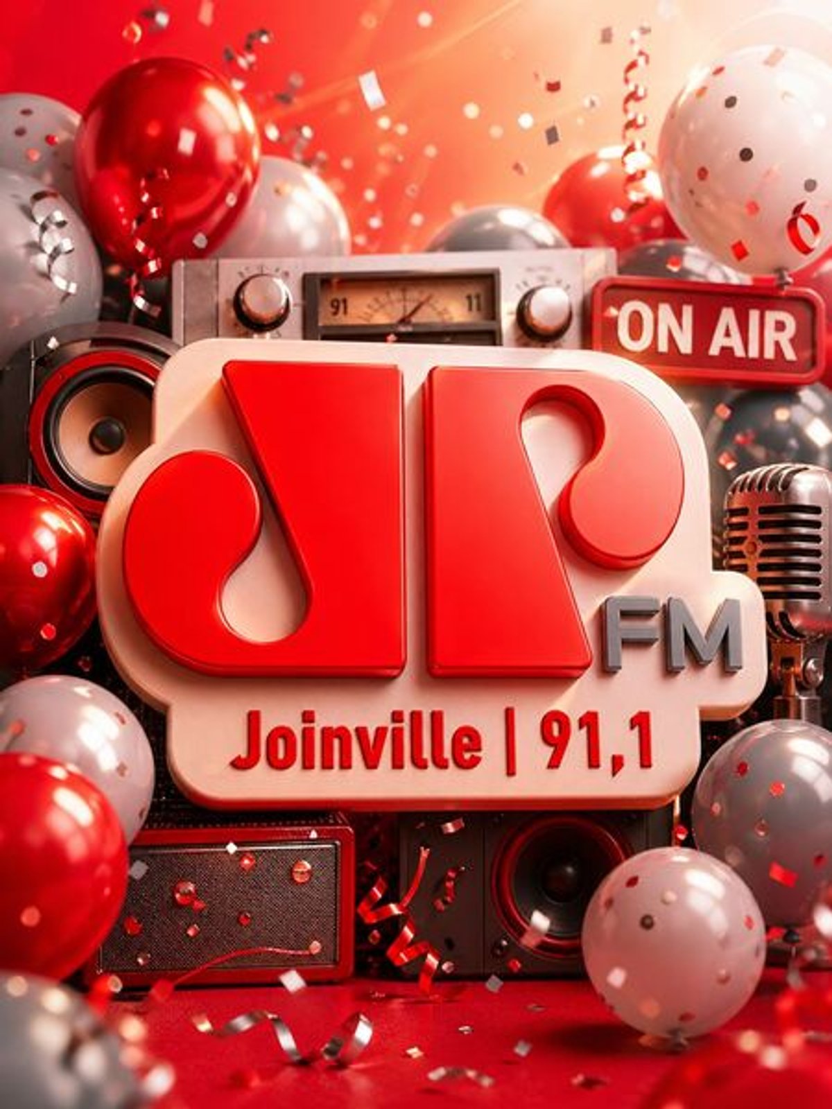 Jovem Pan FM completa 18 anos operando em Joinville (SC)