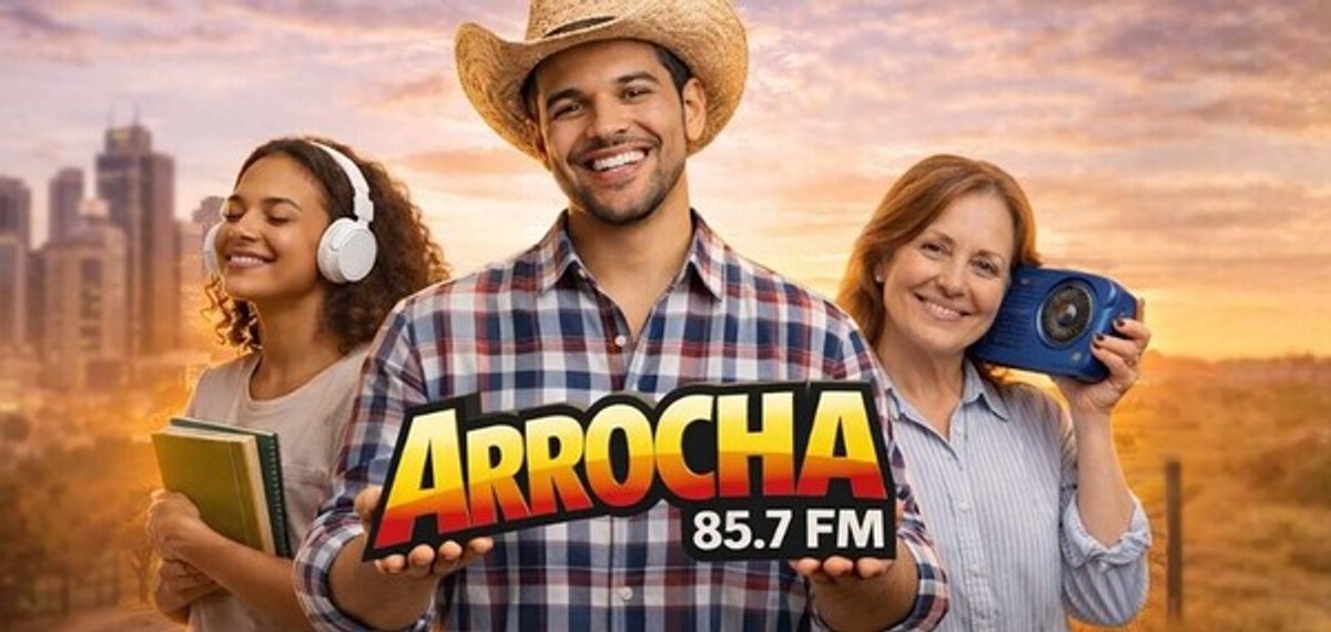 Agência Brasil Central anuncia lançamento da Rádio Arrocha FM em Goiânia