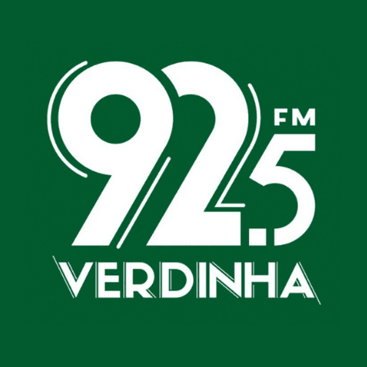 Logo Verdinha FM / Rádio Verdes Mares