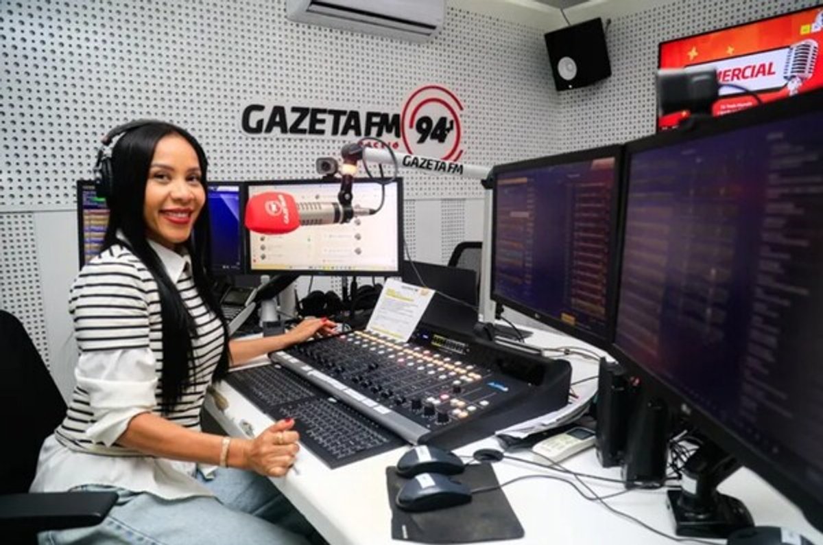 Gazeta FM amplia presença feminina e aposta em rádio com imagem em Alagoas