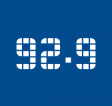 92.9 FM