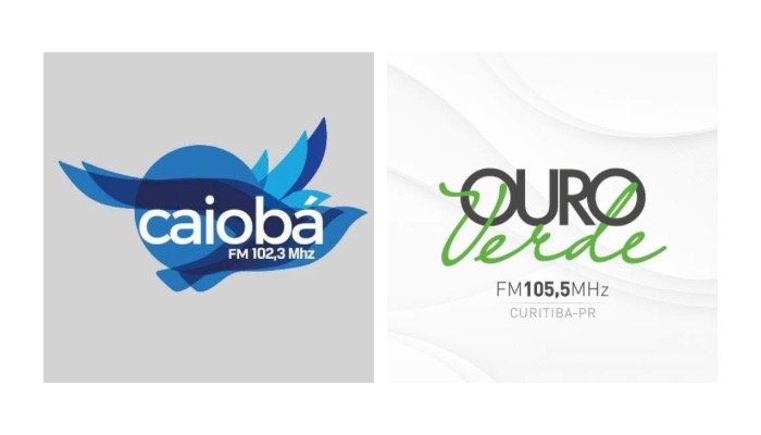 Caiobá FM e Ouro Verde FM passam por mudanças em suas marcas em
