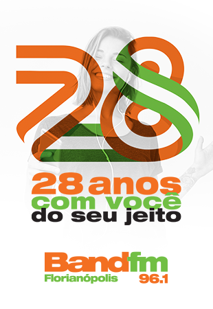 Band FM comemora 28 anos com ações promocionais e presença nas ruas de Florianópolis (SC)